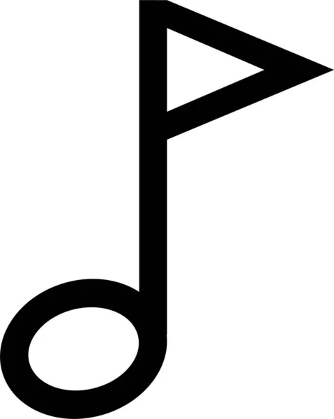 Иконка Звука Стиле Наброска — стоковый вектор