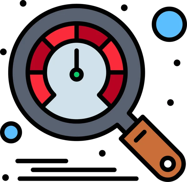 Icono Del Velocímetro Rendimiento Del Tablero Instrumentos — Vector de stock