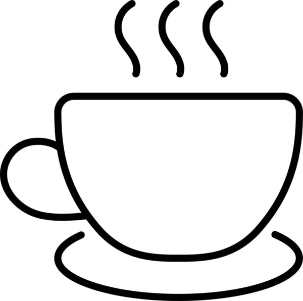 Café Cup Drink Ikone — Stockvektor