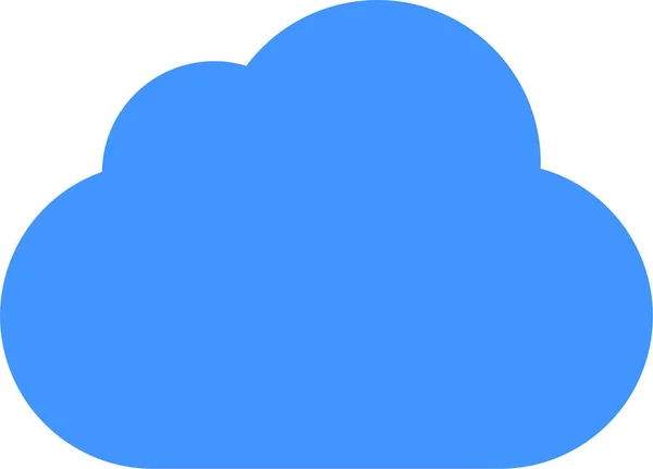 Icône Serveur Données Cloud — Image vectorielle