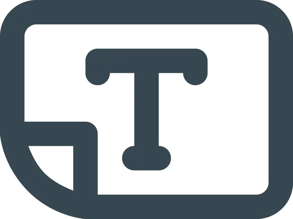 Marka Logo Yazdırma Simgesi — Stok Vektör