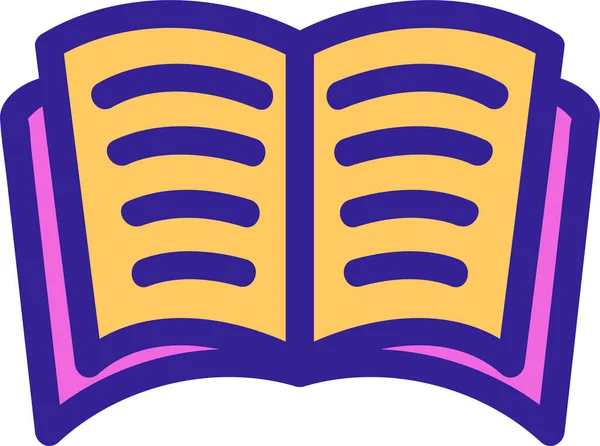 Ikona Pulpitu Książki — Wektor stockowy