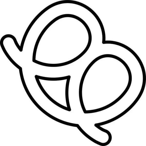 Икона Выпечки Бубликов — стоковый вектор
