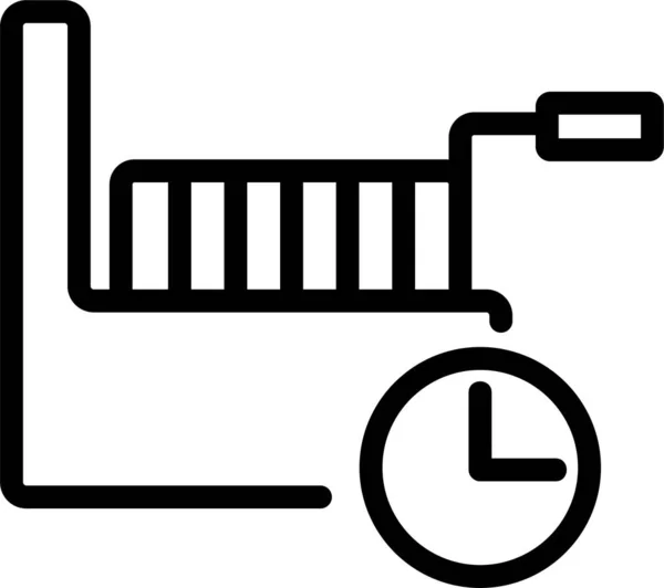 Matlagning Djup Elektrisk Ikon — Stock vektor