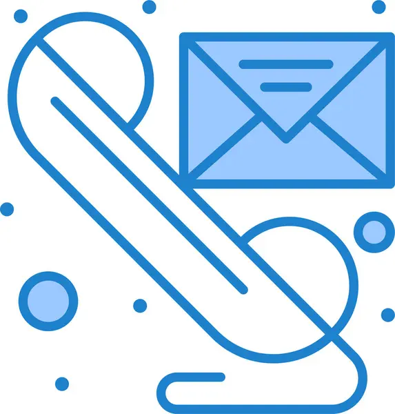 Значок Телефону Електронної Пошти — стоковий вектор
