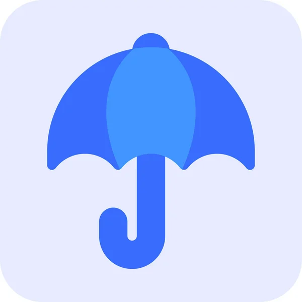 Umbrella Insurance Protection Icon — Stock Vector