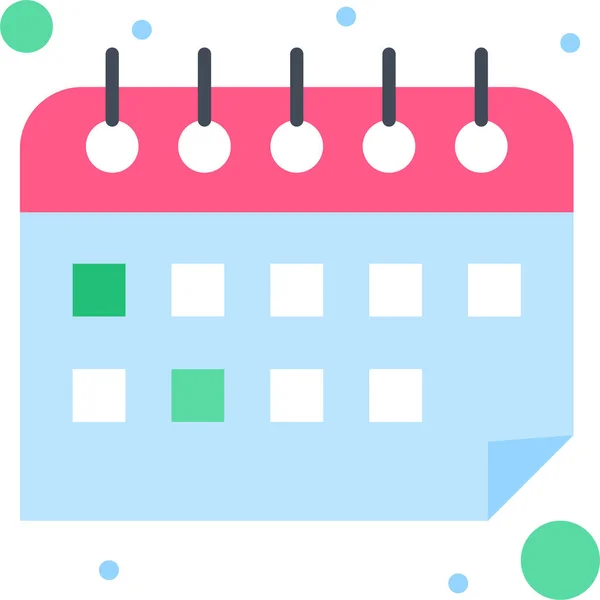 Calendar Schedule Time Icon — Stock Vector