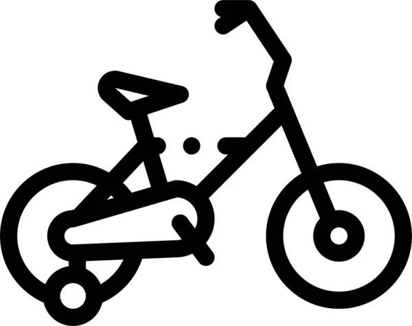 自転車詳細アイコン — ストックベクタ