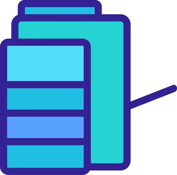 Pictogram Elektronische Inkt Items — Stockvector