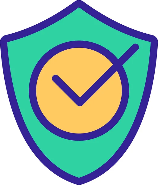 Icono Binario Antivirus Categoría Computerinternetsecurity — Vector de stock