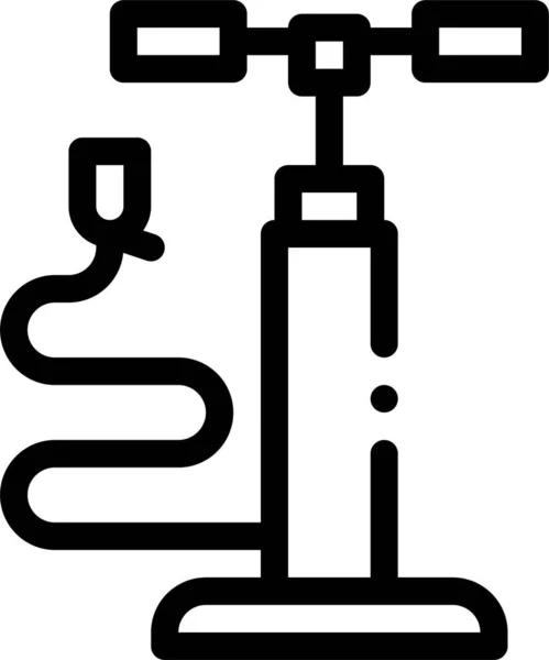 Bicicleta Detalles Icono Bicicleta — Archivo Imágenes Vectoriales