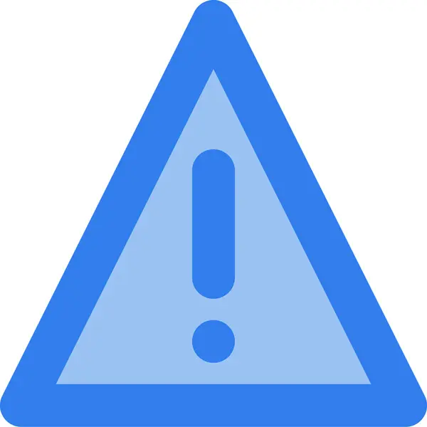 Attention Interface Notice Icon Filledoutline Style — Stock Vector