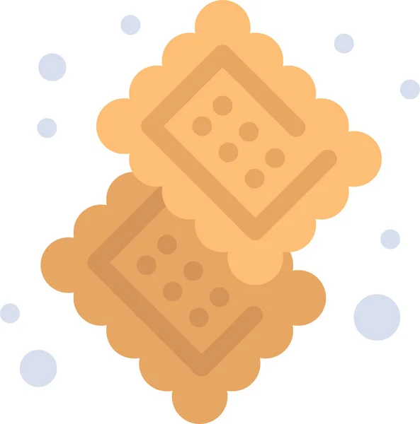 Süßigkeiten Dessert Symbol Der Kategorie Lebensmittel — Stockvektor