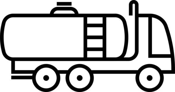 Entrega Cerveza Icono Transporte — Vector de stock