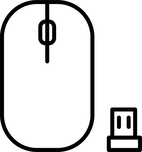 Иконка Компьютерной Мыши — стоковый вектор
