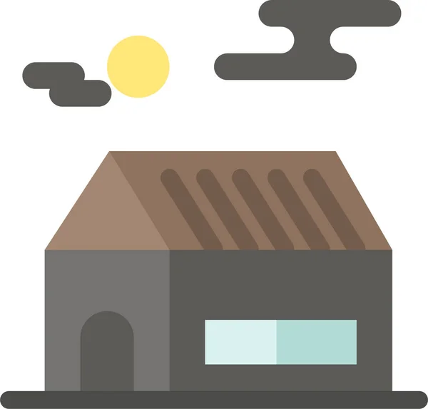 房地产类别中的房产图标 — 图库矢量图片