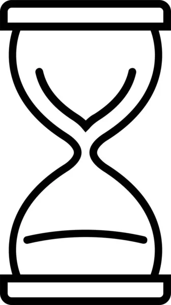 Ρολόι Hourglass Εικόνα Άμμου — Διανυσματικό Αρχείο