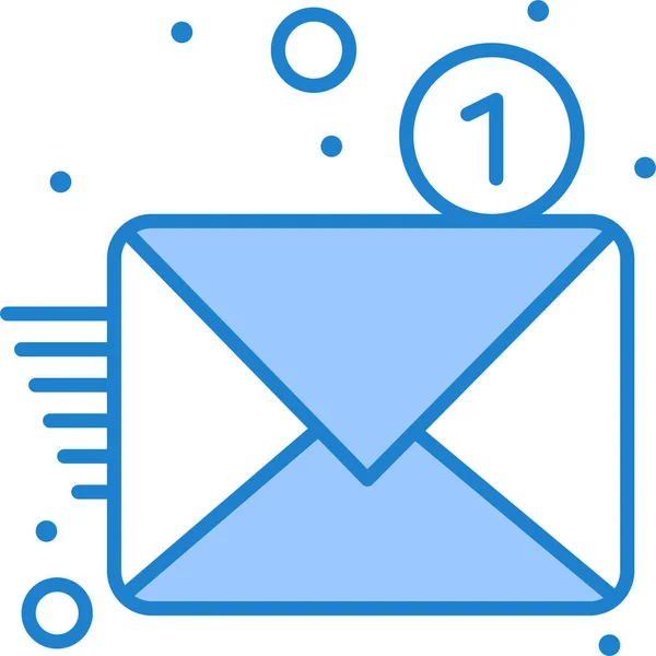 Lettre Email Nouvelle Icône — Image vectorielle