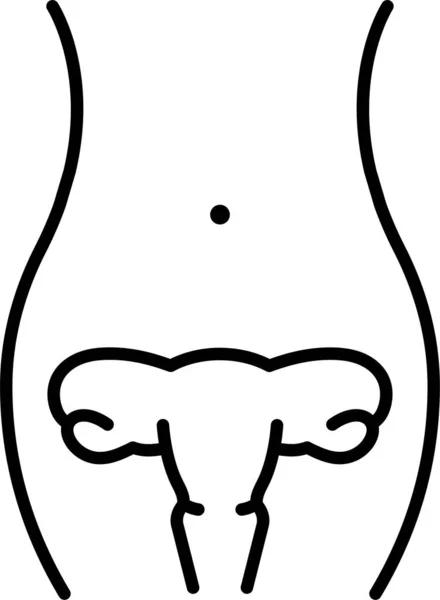 Ikona Narządów Anatomicznych — Wektor stockowy