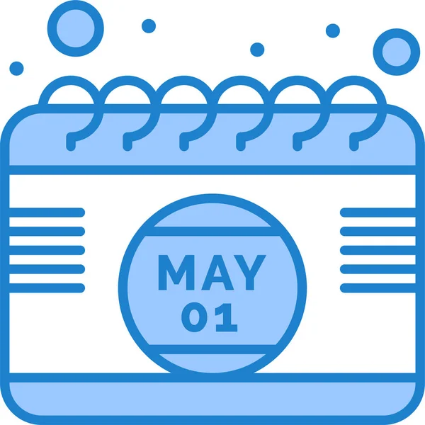 ツール建設カテゴリのカレンダーの日付のアイコン — ストックベクタ