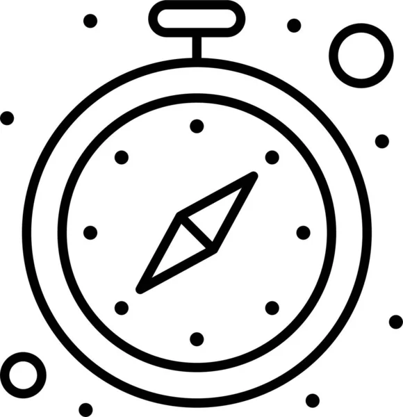 Clock Stop Timer Icon Businessmanagement Category — Stock Vector