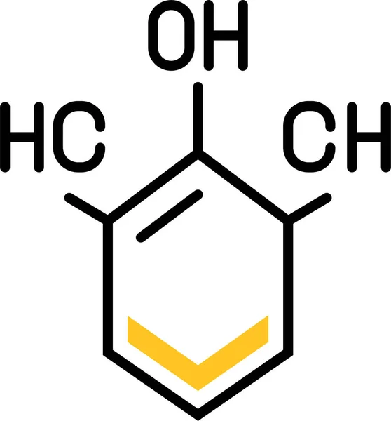 Icono Célula Molécula — Vector de stock