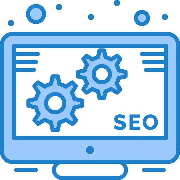 Promoción Marketing Seo Icono — Vector de stock