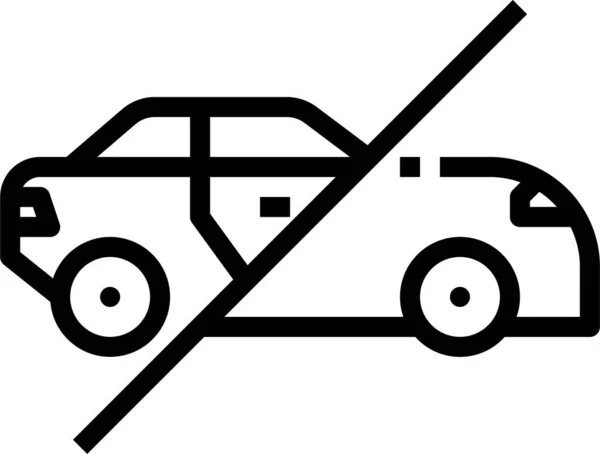 Auto Veřejné Taxi Ikona — Stockový vektor