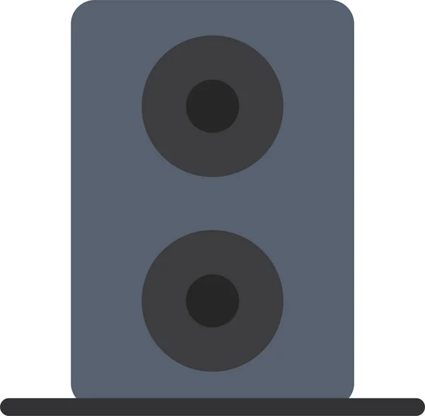 Icono Altavoces Icono Digital — Vector de stock