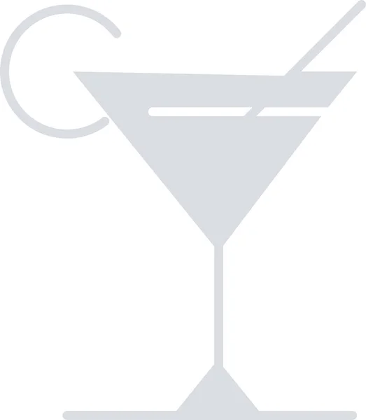 Cocktail Juice Citron Ikon Loveromance Kategori — Stock vektor