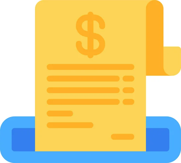 Eコマース Invoice Icon — ストックベクタ