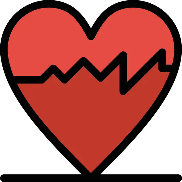 Икона Пульса Сердца — стоковый вектор