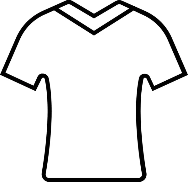 Kleidung Trikot Sport Ikone — Stockvektor