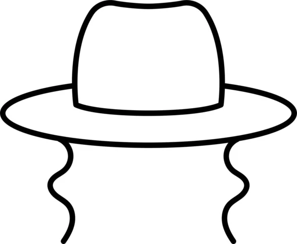 Значок Головного Убора Шляпы — стоковый вектор