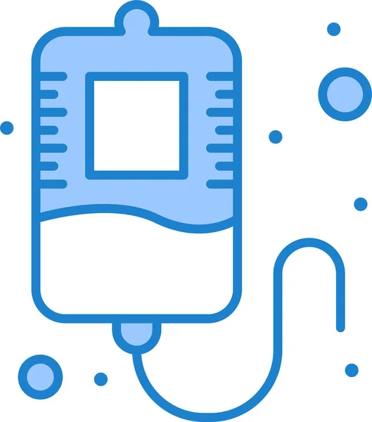 Icône Transfusion Don Sang Dans Catégorie Hospitalshealthcare — Image vectorielle