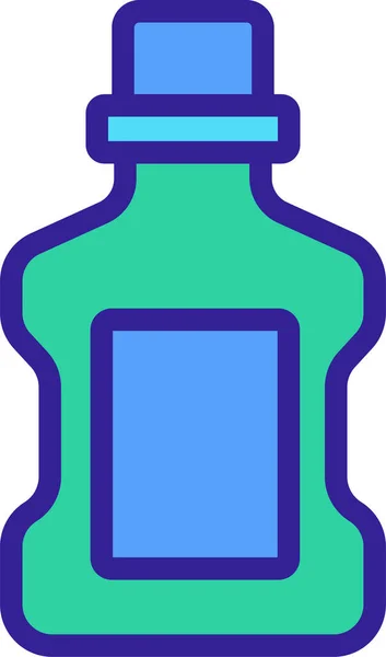 Значок Контейнера Жидкостью — стоковый вектор