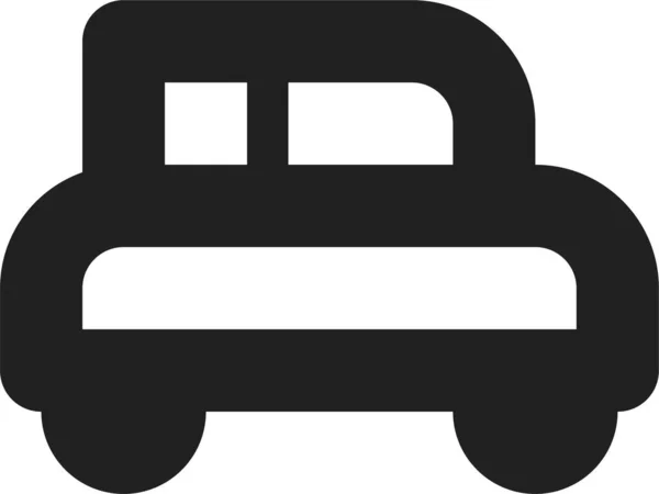 Automobil Auto Umrisssymbol Umrissstil — Stockvektor