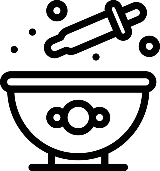 Baking Colouring Cooking Icon — Stock Vector