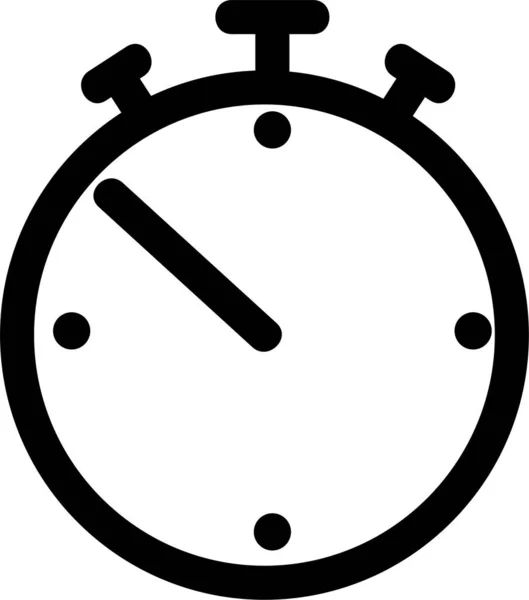 Minuut Online Stopwatch Pictogram — Stockvector