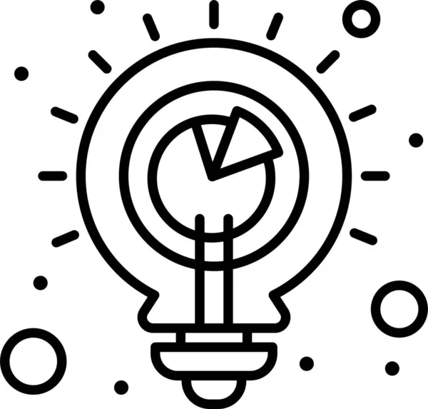 Analyse Ideen Planung Symbol — Stockvektor
