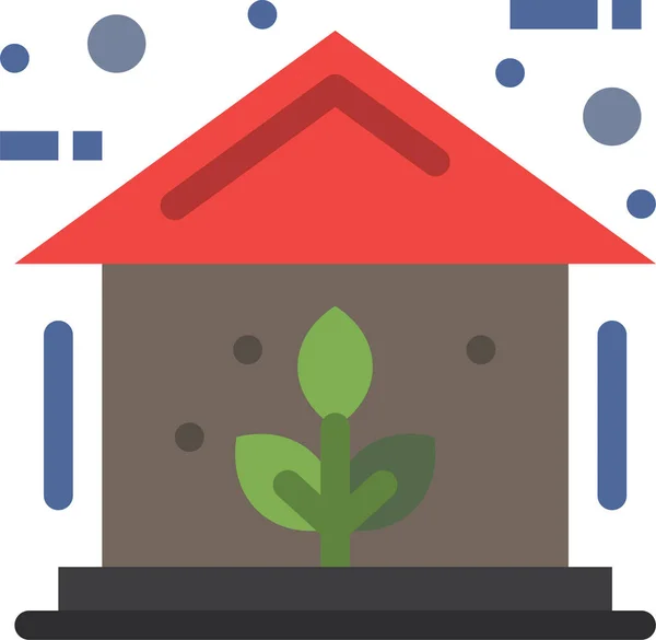 Energy Green Home Icon Natureoutdooradventure Kategorie — Stockvektor