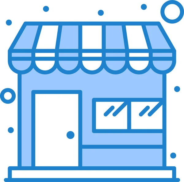 Market Shop Store Icon — Stock Vector