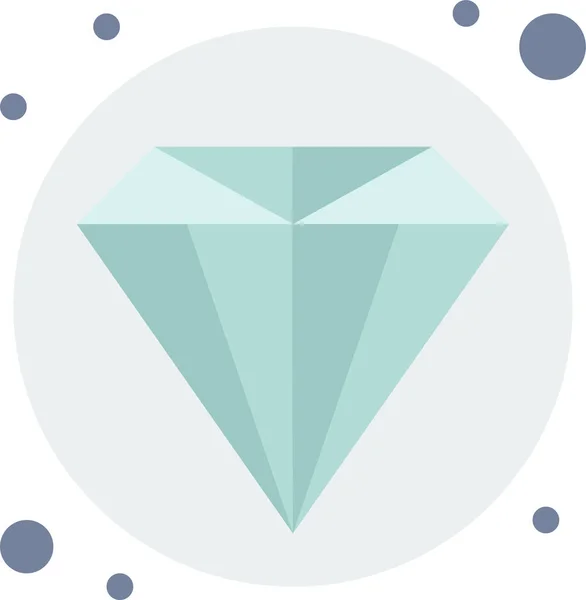 Diamant Seo Web Icon — Stockvektor