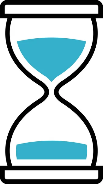 Ρολόι Hourglass Εικόνα Άμμου — Διανυσματικό Αρχείο