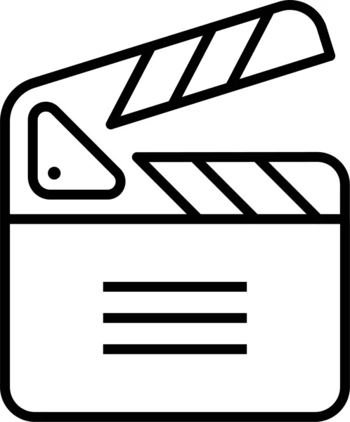 Film Gör Film Ikon — Stock vektor