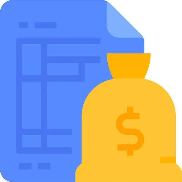 Account Balance Cost Icon Businessmanagement Category — 스톡 벡터