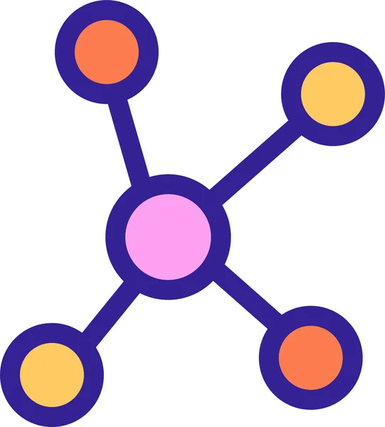 Analyse Biologie Chimie Icône — Image vectorielle