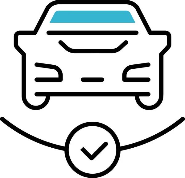 Transport Auto Repair Icon — Stock Vector