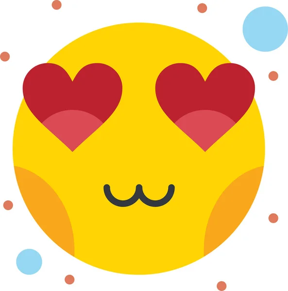 Emoticonos Corazón Amor Icono Categoría Loveromance — Archivo Imágenes Vectoriales