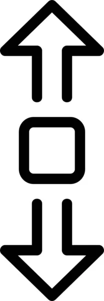 Ikona Kresby Obrysu — Stockový vektor